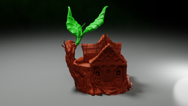 Forest hut - 3D printed